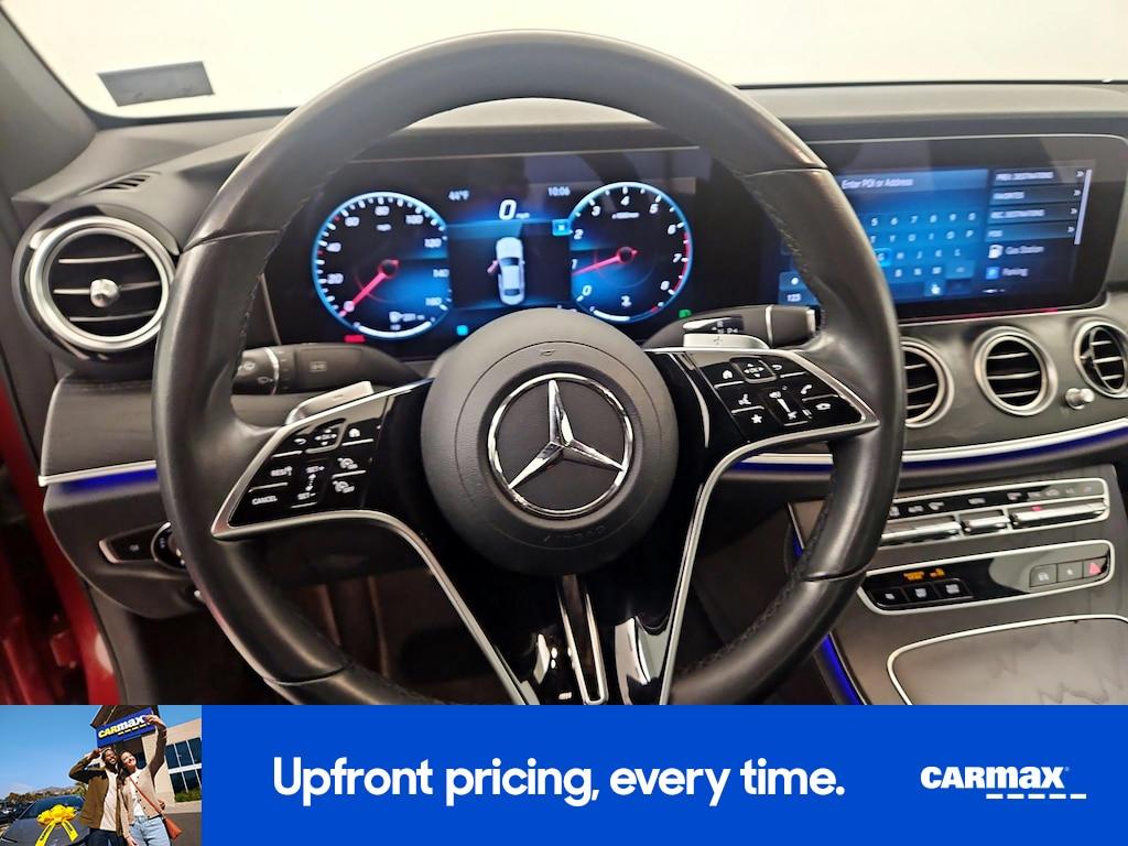 used 2022 Mercedes-Benz E-Class car, priced at $39,998