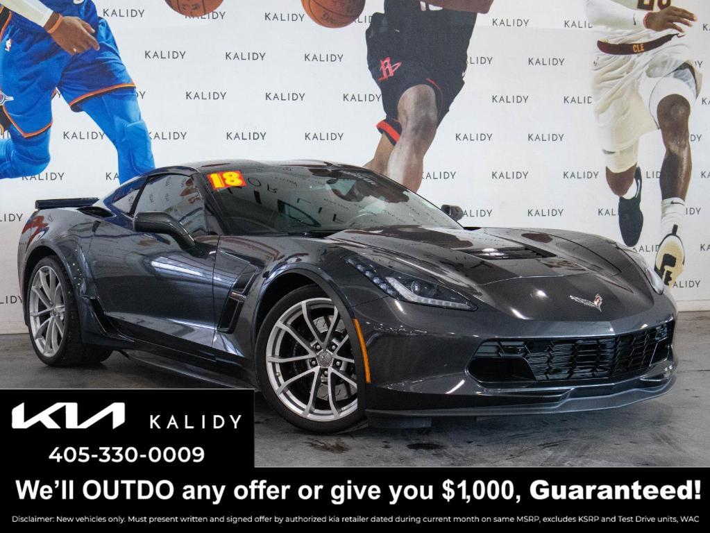 used 2018 Chevrolet Corvette car, priced at $60,250
