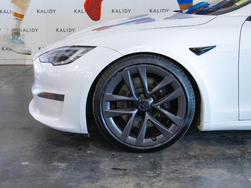 used 2021 Tesla Model S car, priced at $52,750