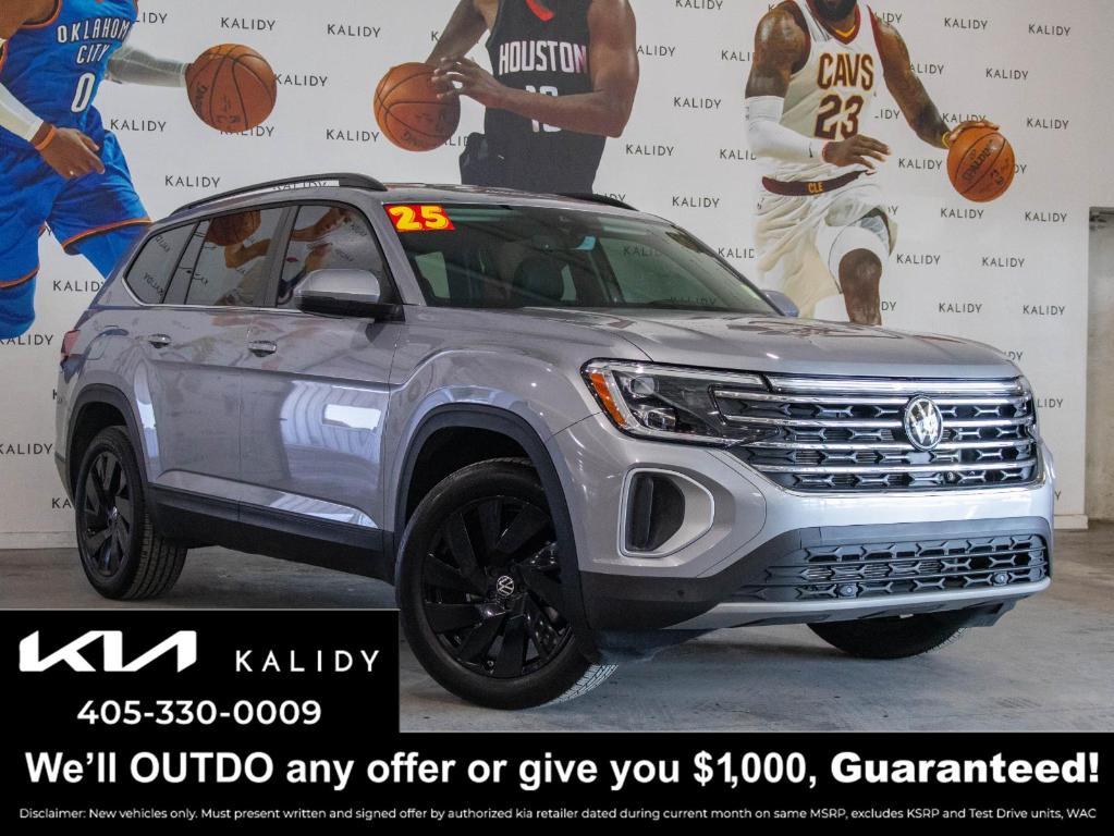 used 2025 Volkswagen Atlas car, priced at $35,250