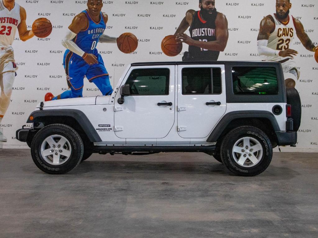 used 2017 Jeep Wrangler Unlimited car, priced at $18,250