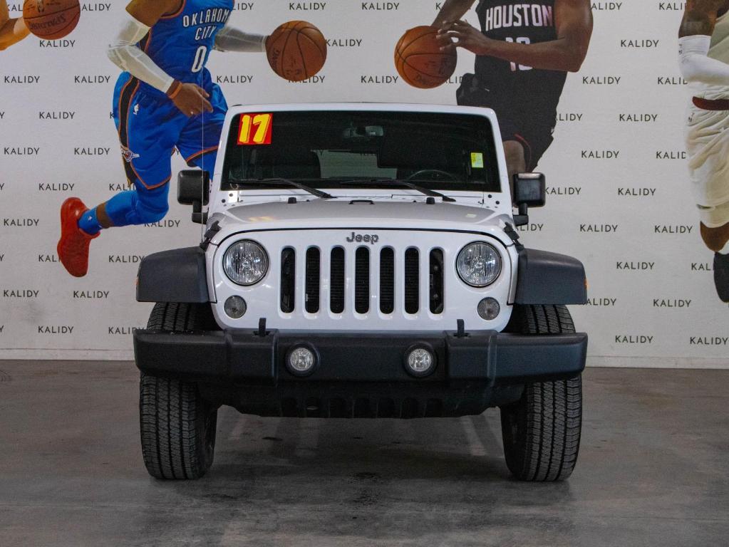 used 2017 Jeep Wrangler Unlimited car, priced at $18,250