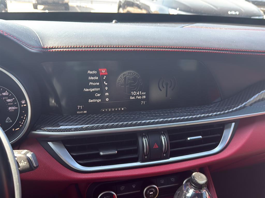 used 2018 Alfa Romeo Stelvio car, priced at $21,000