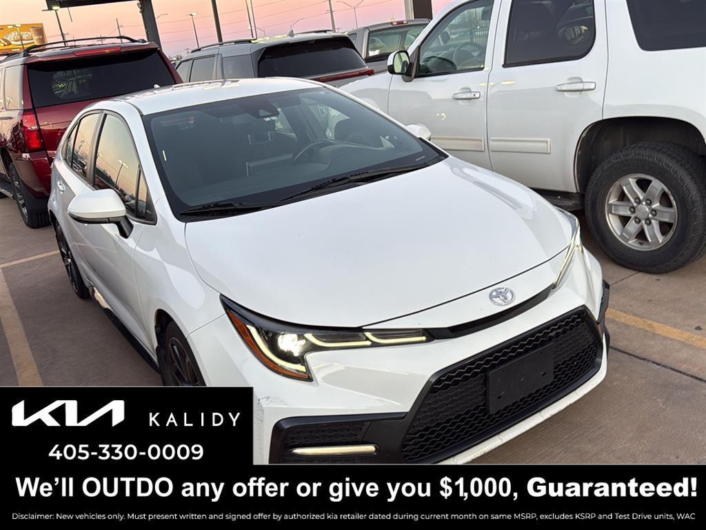 used 2021 Toyota Corolla car, priced at $16,250