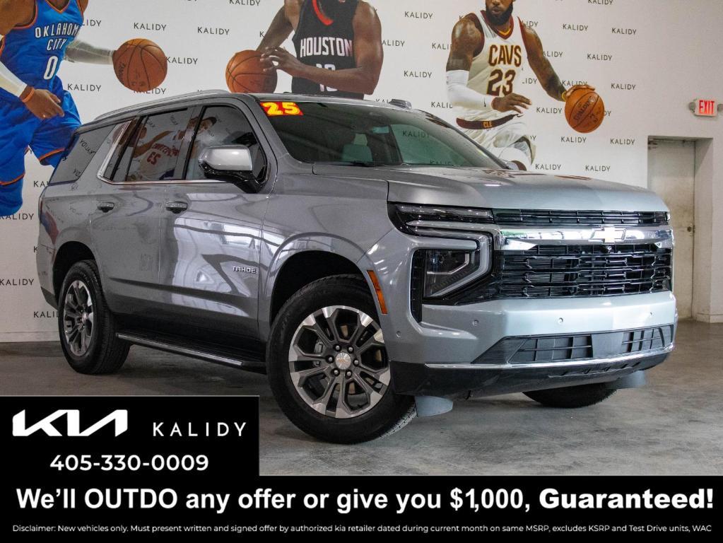 used 2025 Chevrolet Tahoe car, priced at $54,750