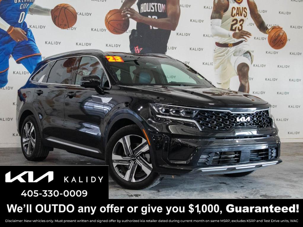 used 2023 Kia Sorento Plug-In Hybrid car, priced at $32,750