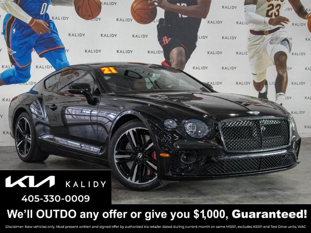 used 2021 Bentley Continental GT car, priced at $168,000