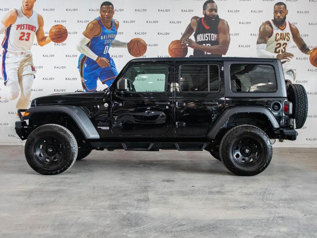used 2021 Jeep Wrangler Unlimited car, priced at $27,000