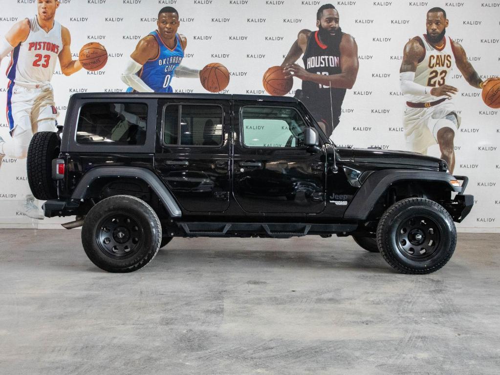 used 2021 Jeep Wrangler Unlimited car, priced at $27,000