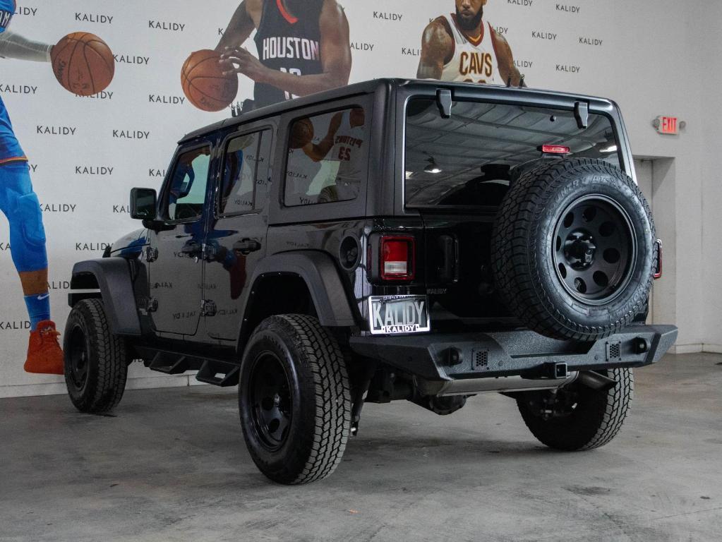 used 2021 Jeep Wrangler Unlimited car, priced at $27,000
