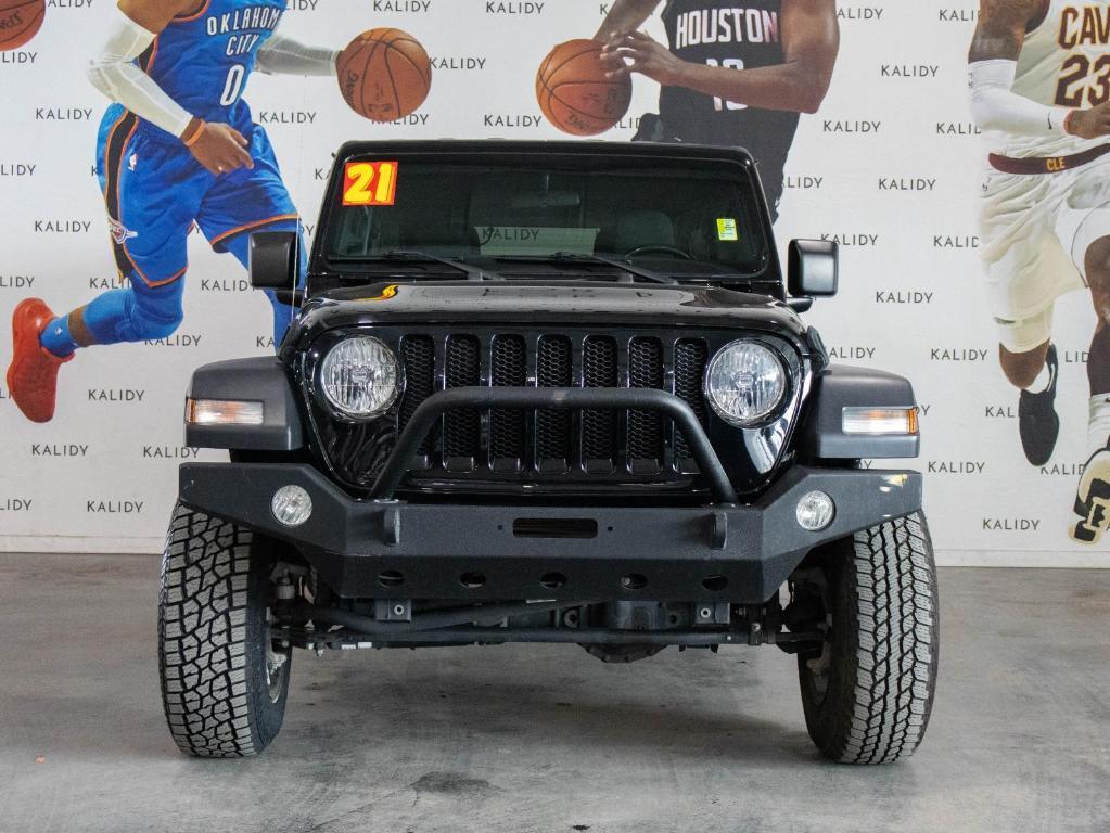 used 2021 Jeep Wrangler Unlimited car, priced at $27,000