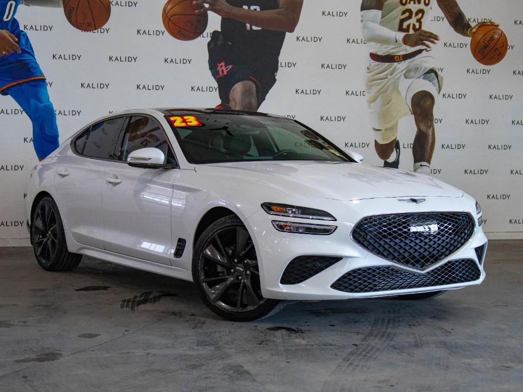 used 2023 Genesis G70 car, priced at $33,500