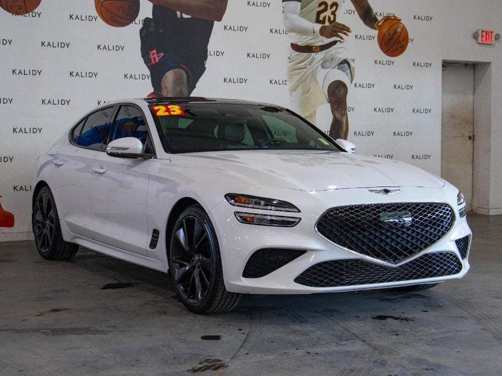 used 2023 Genesis G70 car, priced at $33,500