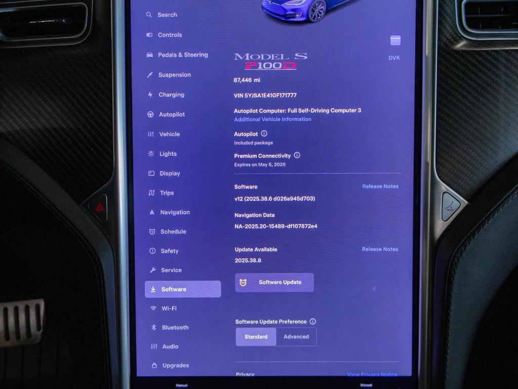 used 2016 Tesla Model S car, priced at $26,000