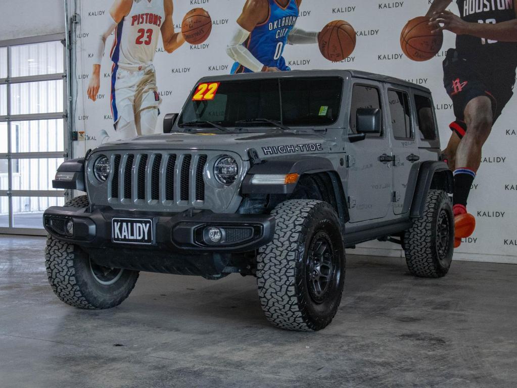 used 2022 Jeep Wrangler Unlimited car, priced at $34,750