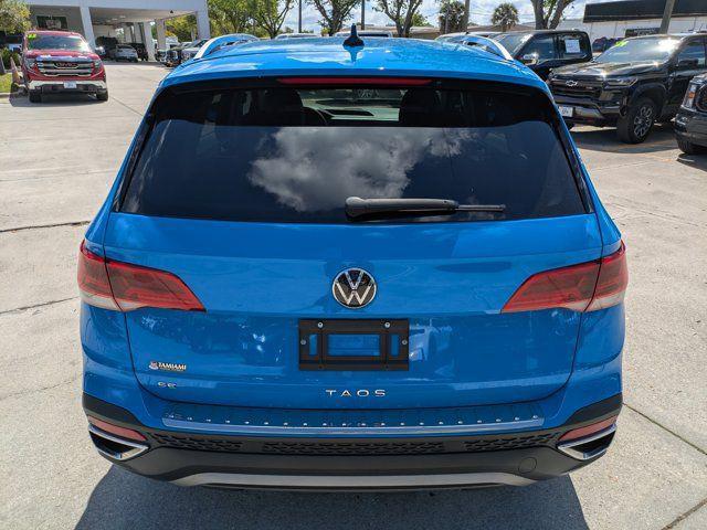 used 2023 Volkswagen Taos car, priced at $19,447