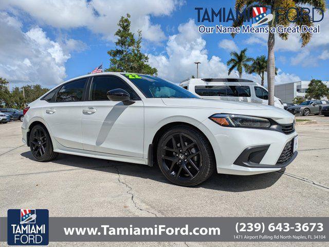 used 2022 Honda Civic car, priced at $19,898