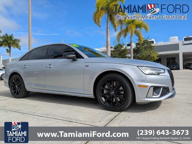 used 2019 Audi A4 car, priced at $17,156