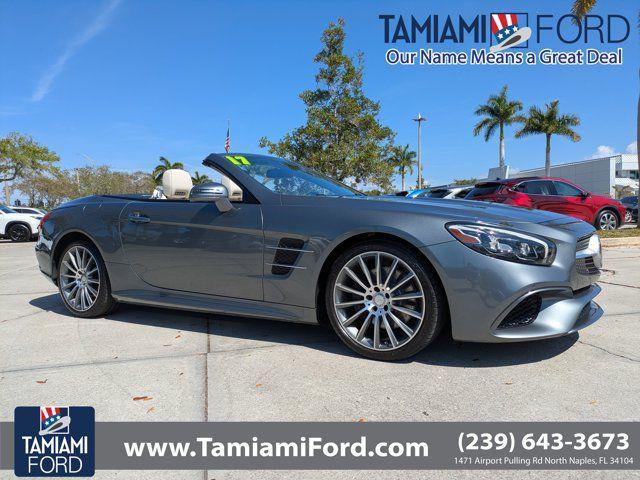 used 2017 Mercedes-Benz SL 450 car, priced at $39,974