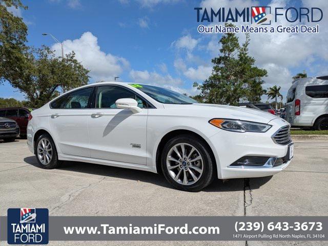 used 2018 Ford Fusion Energi car, priced at $20,575
