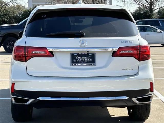 used 2018 Acura MDX car, priced at $21,525