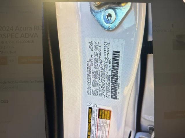 used 2024 Acura RDX car, priced at $41,996