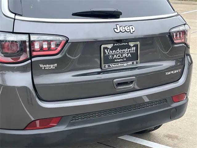 used 2022 Jeep Compass car, priced at $19,487