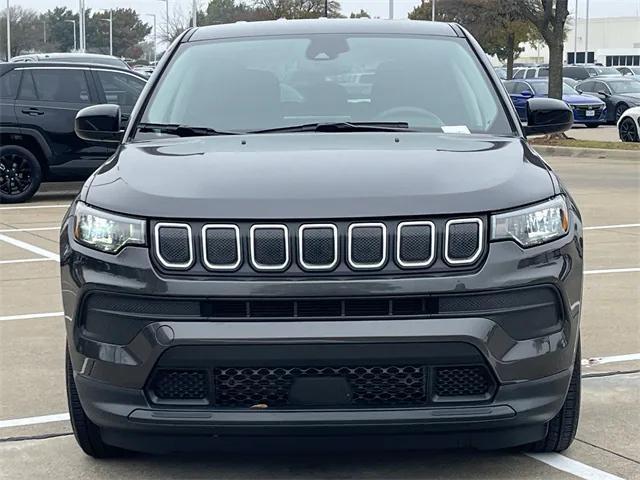 used 2022 Jeep Compass car, priced at $19,487