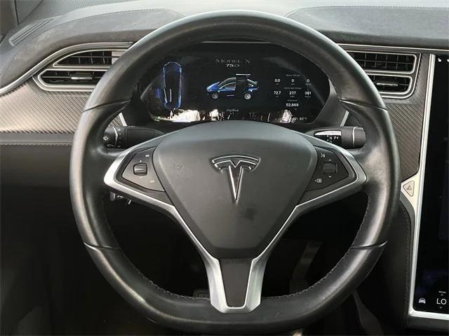 used 2017 Tesla Model X car, priced at $24,294