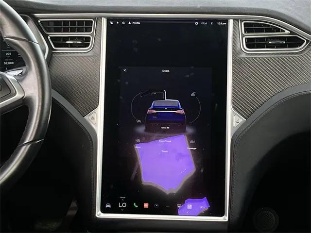 used 2017 Tesla Model X car, priced at $24,294