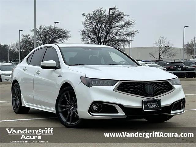 used 2018 Acura TLX car, priced at $18,383