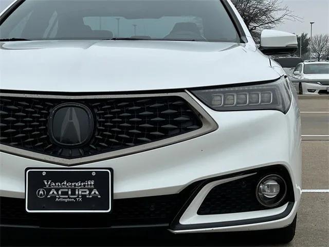 used 2018 Acura TLX car, priced at $18,383