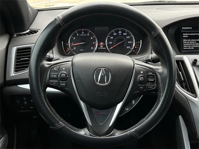 used 2018 Acura TLX car, priced at $18,383