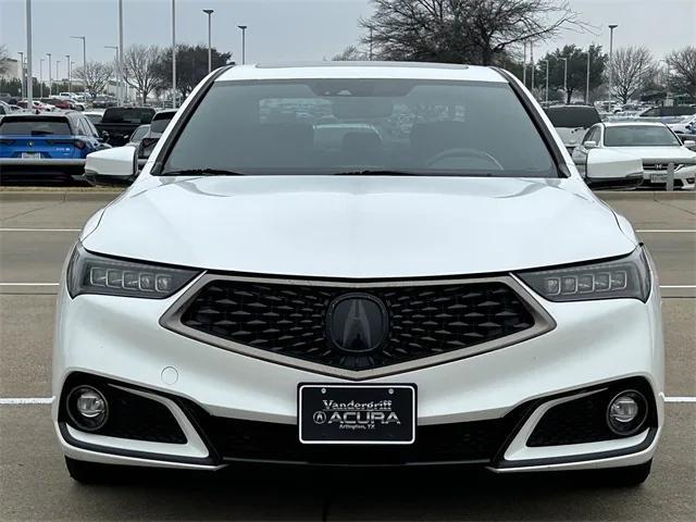 used 2018 Acura TLX car, priced at $18,383