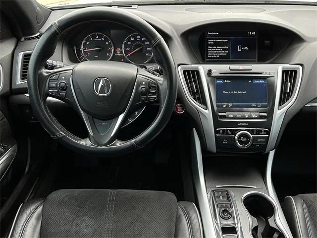 used 2018 Acura TLX car, priced at $18,383