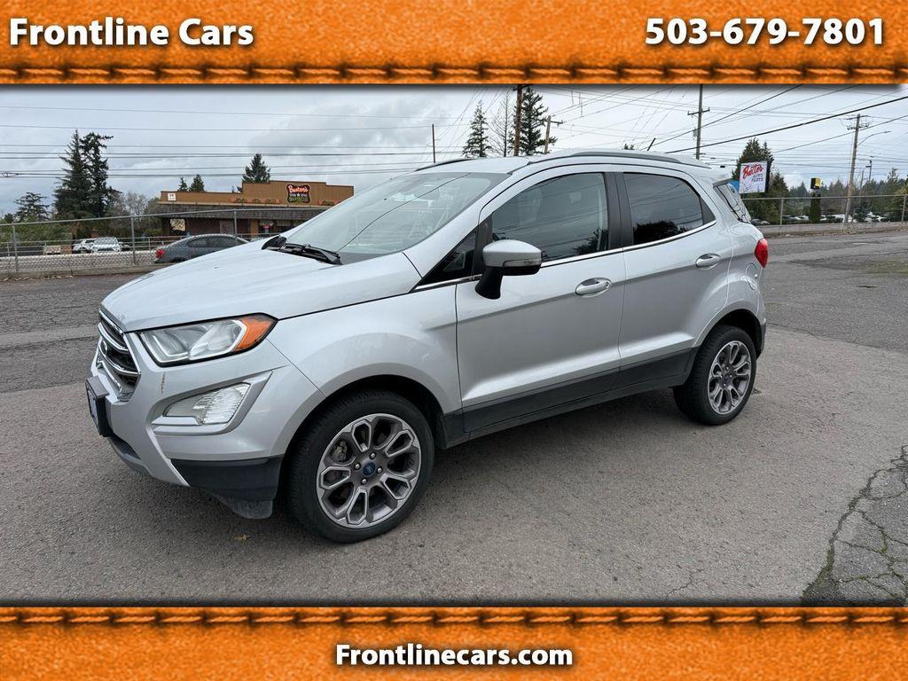used 2021 Ford EcoSport car, priced at $10,482