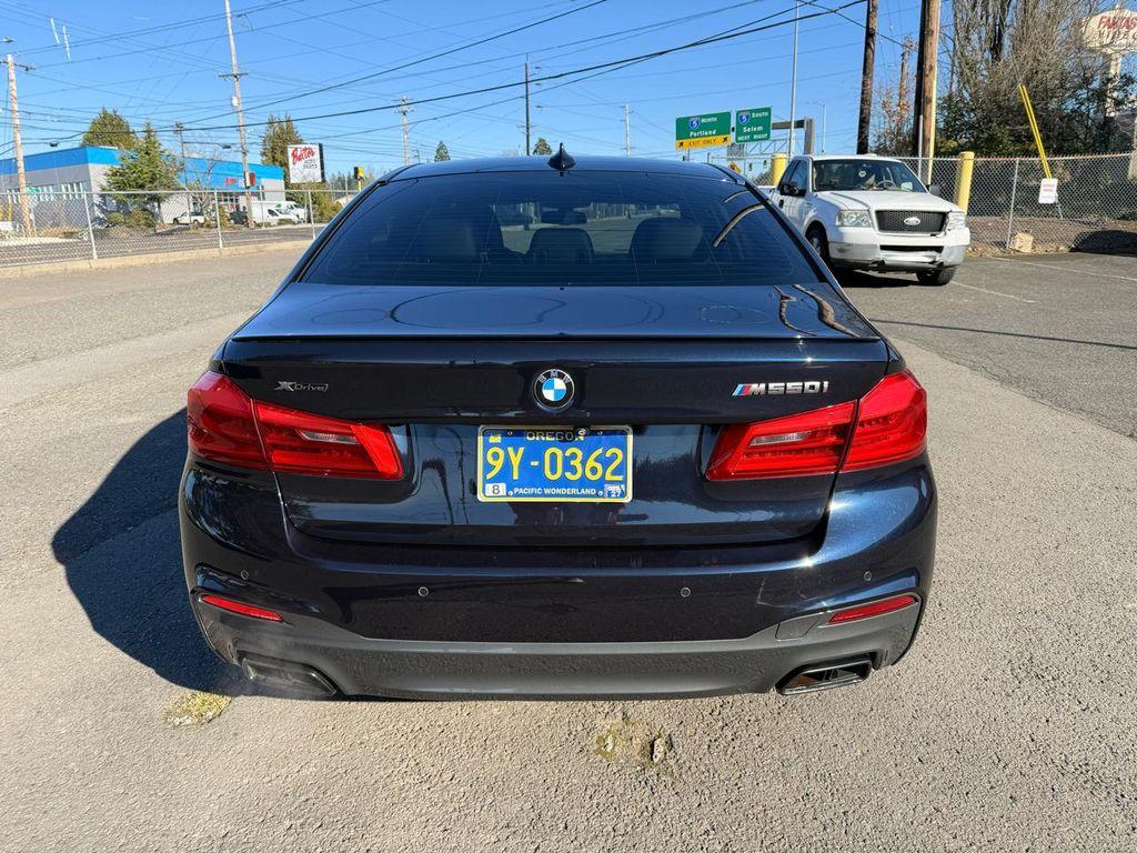 used 2018 BMW M550 car, priced at $26,000