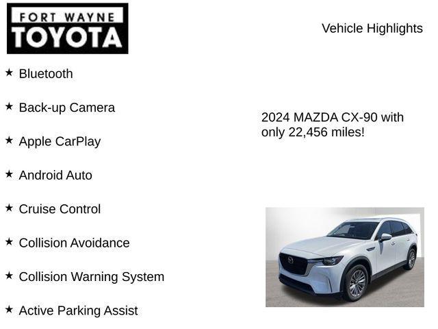 used 2024 Mazda CX-90 PHEV car, priced at $33,585