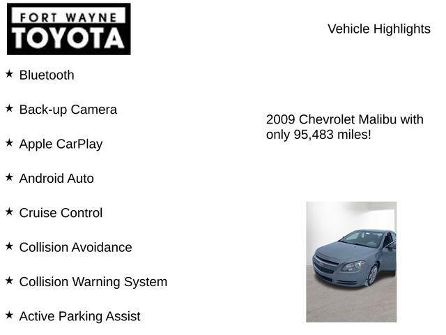 used 2009 Chevrolet Malibu car, priced at $6,771