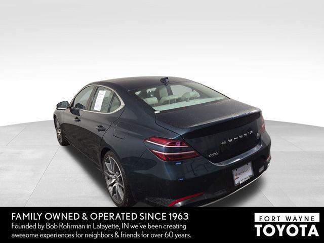 used 2023 Genesis G70 car, priced at $25,845