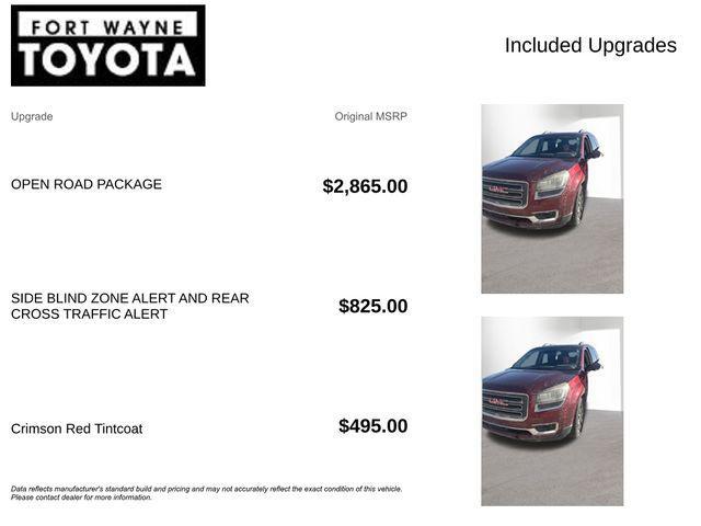 used 2016 GMC Acadia car, priced at $7,137