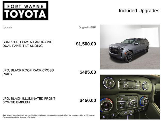 used 2021 Chevrolet Suburban car, priced at $33,531