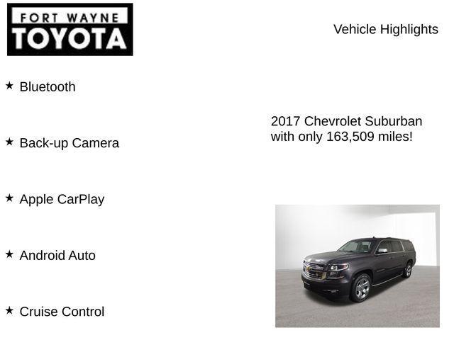 used 2017 Chevrolet Suburban car, priced at $16,981