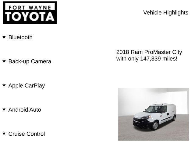used 2018 Ram ProMaster City car, priced at $8,091