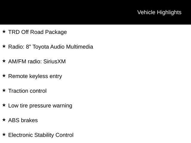 used 2024 Toyota Tacoma car, priced at $41,098