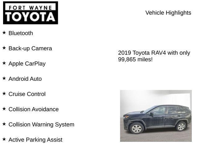 used 2019 Toyota RAV4 car, priced at $19,553