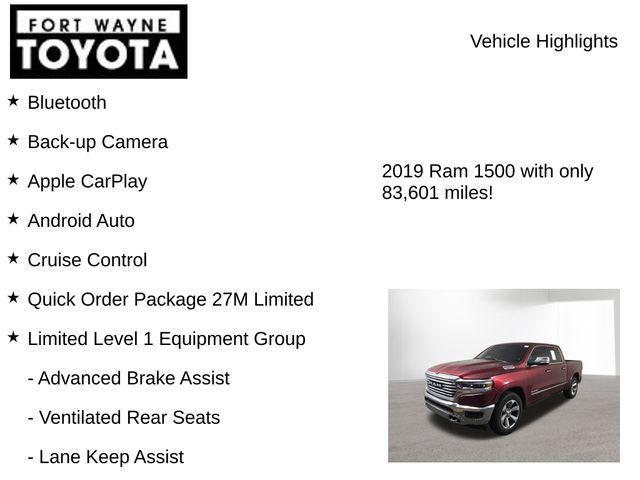 used 2019 Ram 1500 car, priced at $31,243