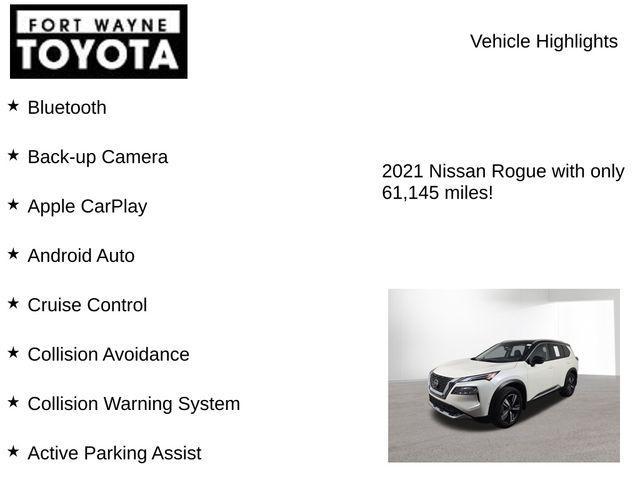 used 2021 Nissan Rogue car, priced at $23,143