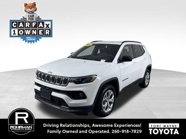 used 2024 Jeep Compass car, priced at $22,472