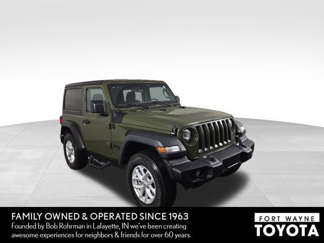 used 2023 Jeep Wrangler car, priced at $28,540